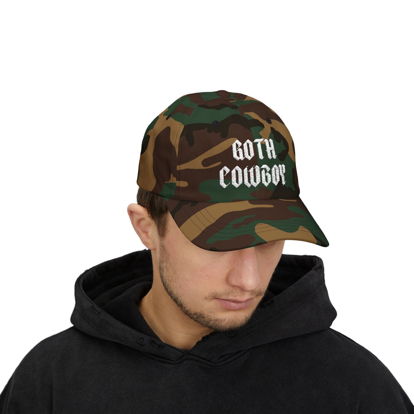 Goth Cowboy Hat (Embroidery)