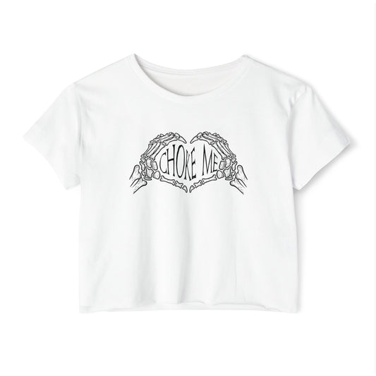 Choke Me Crop