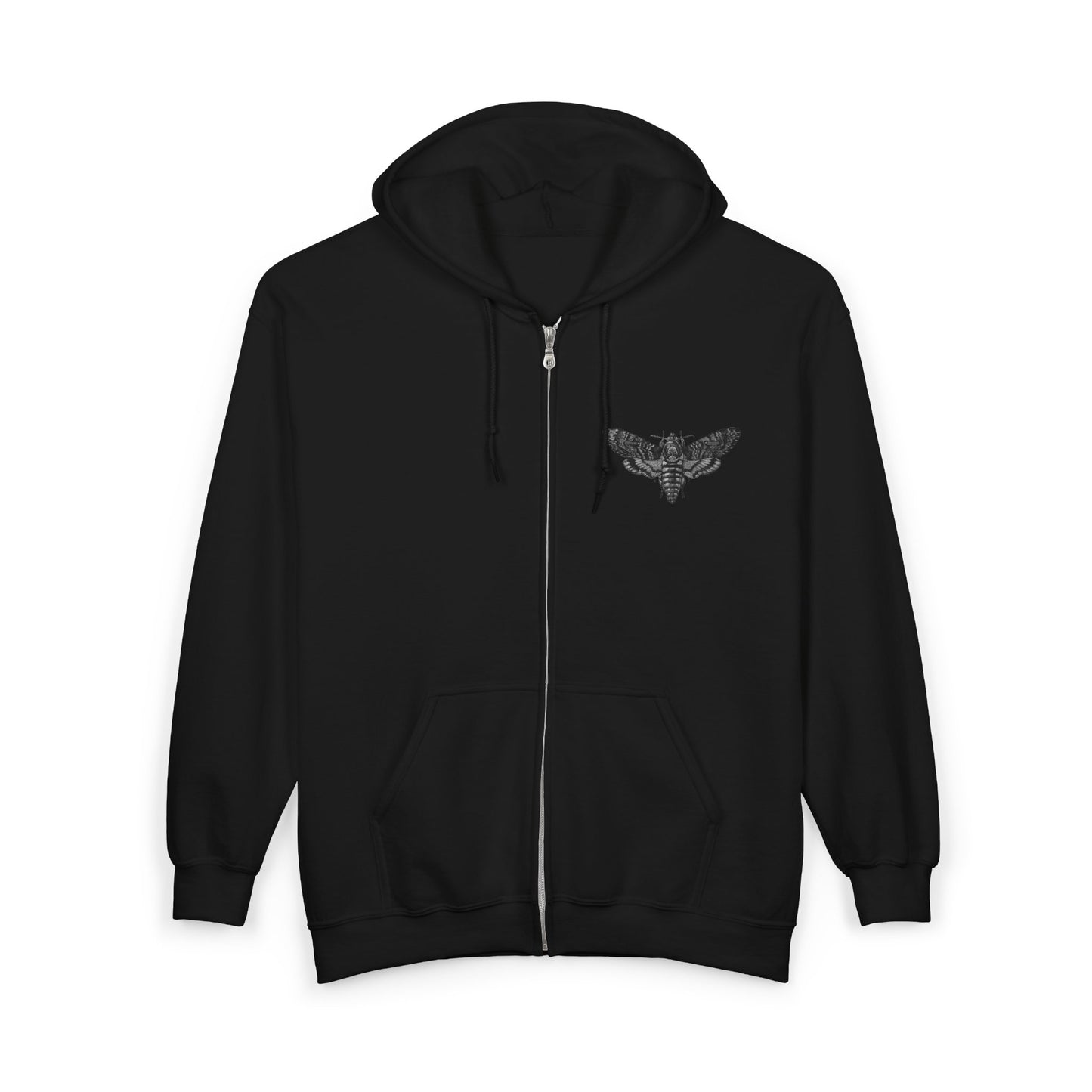 Antisocial Zippered Hoodie
