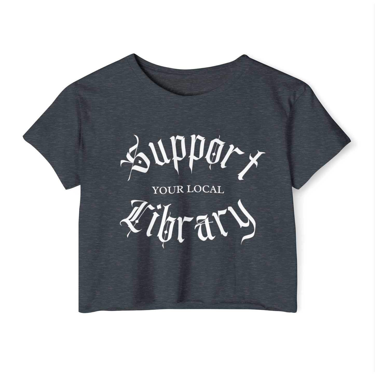 Local Library Crop Top