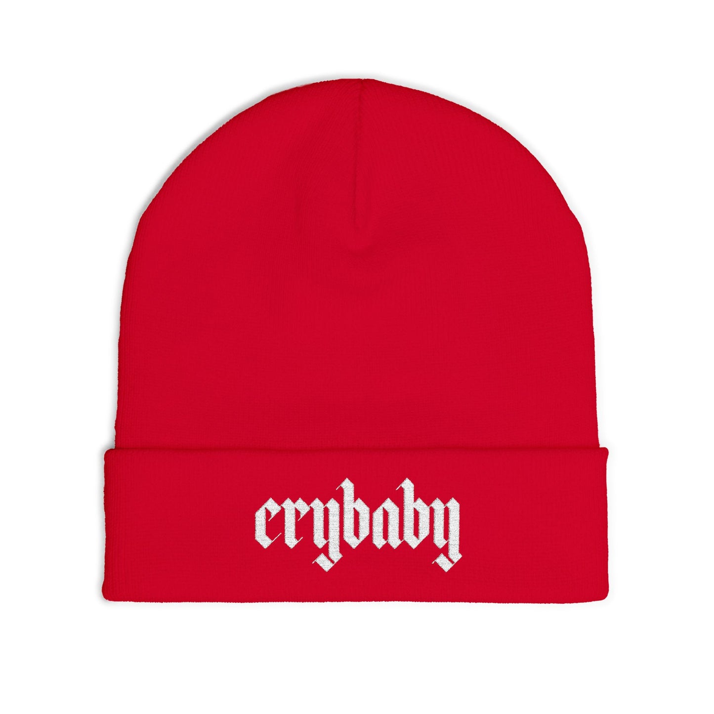 Crybaby Beanie (Embroidered)