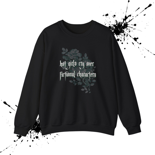 Hot Girls Cry Crewneck