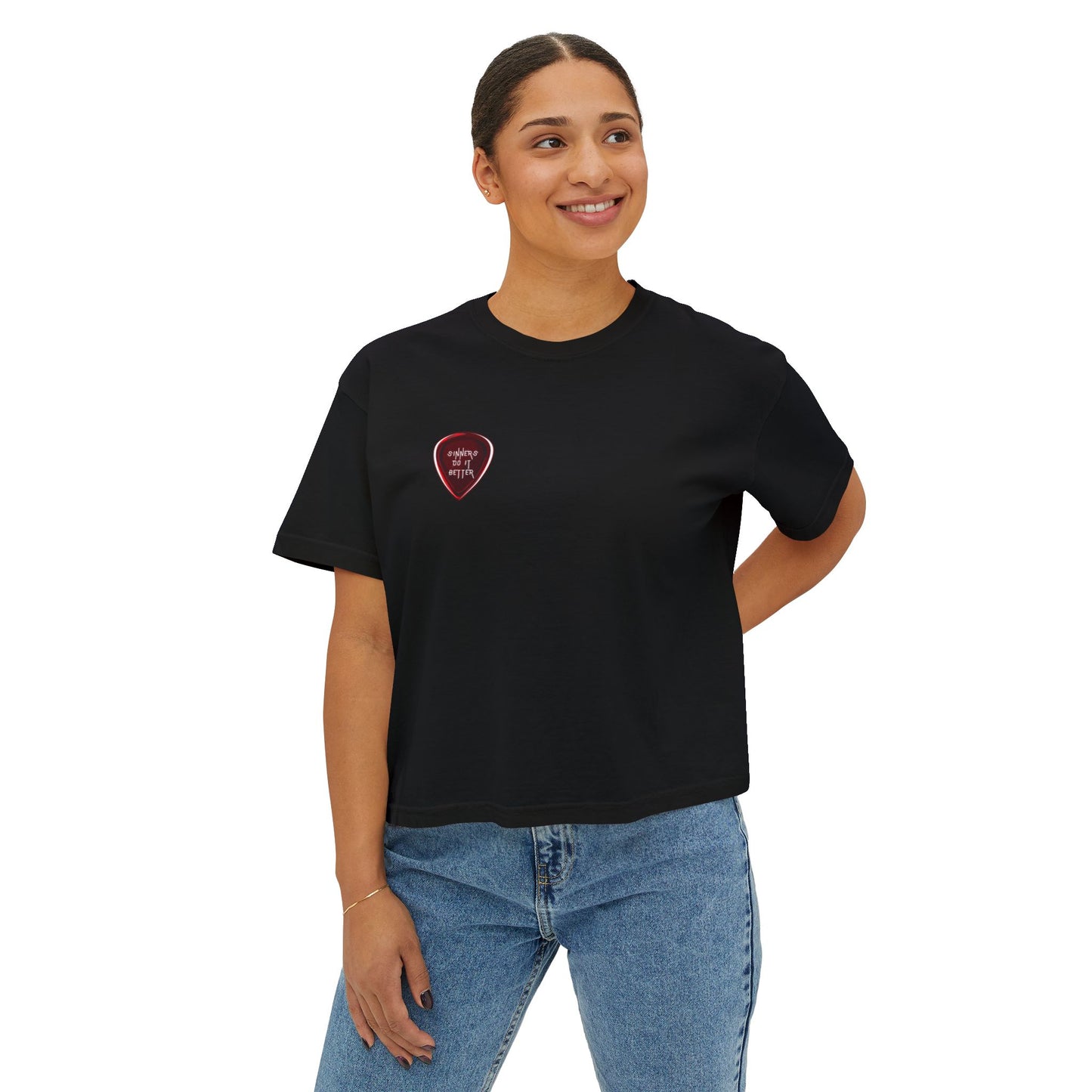 Sinners Do It Better Signature Boxy Tee