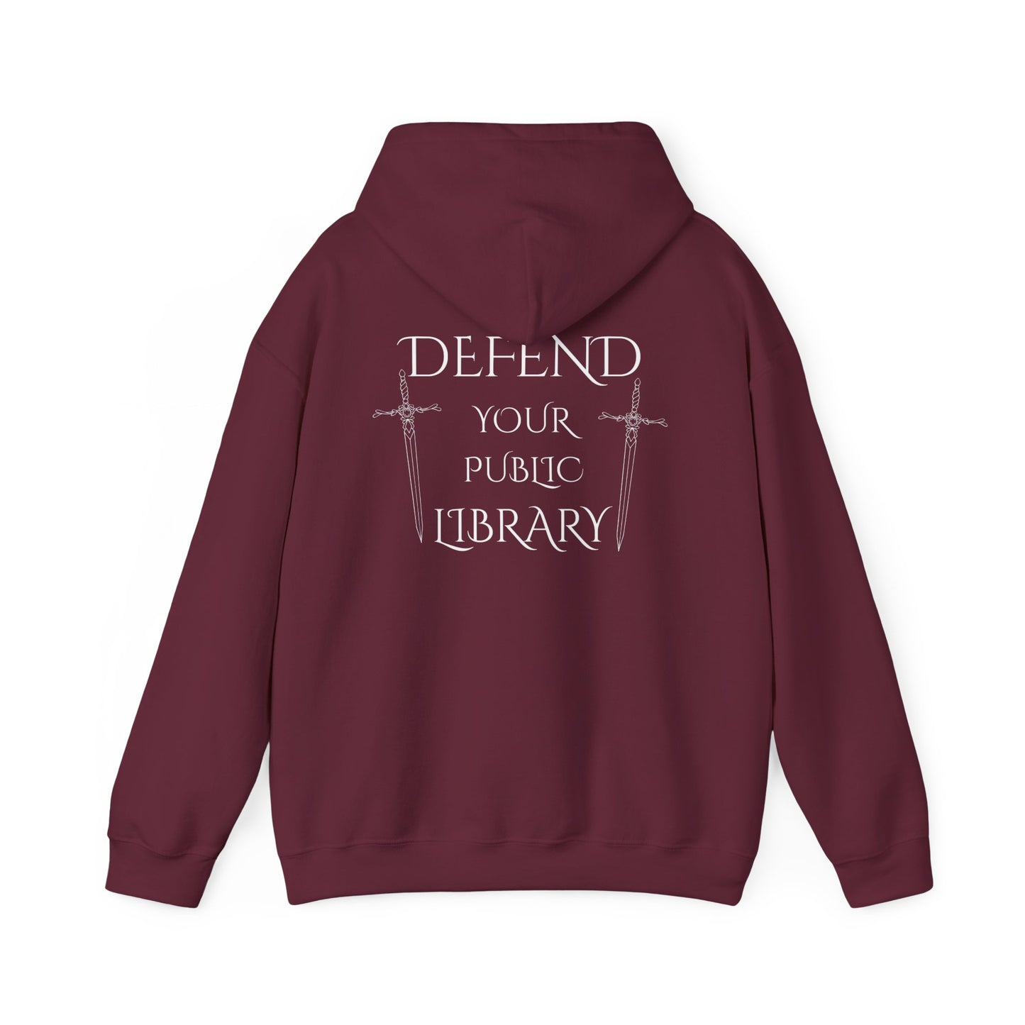 Defend Your Library Hoodie