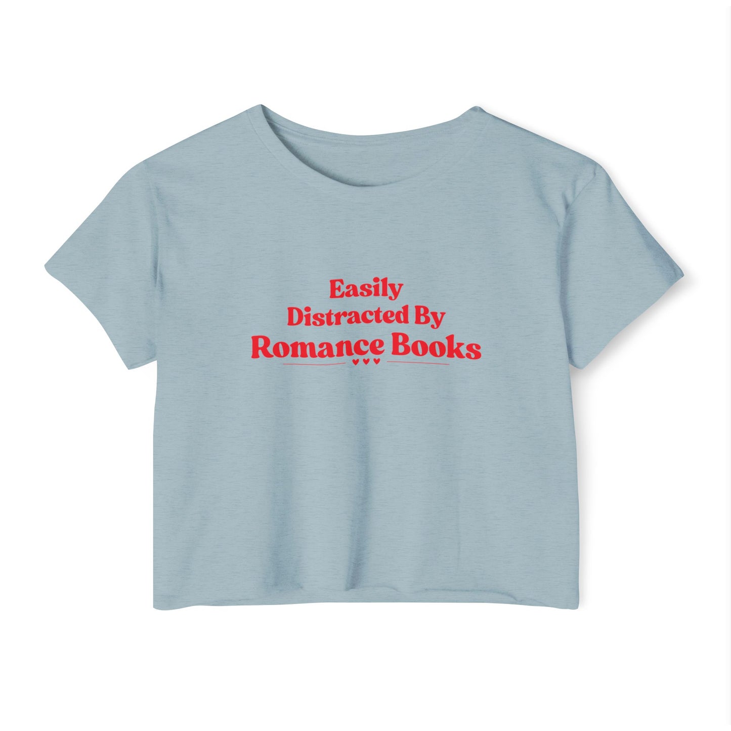 Distracted by Romance Crop Top