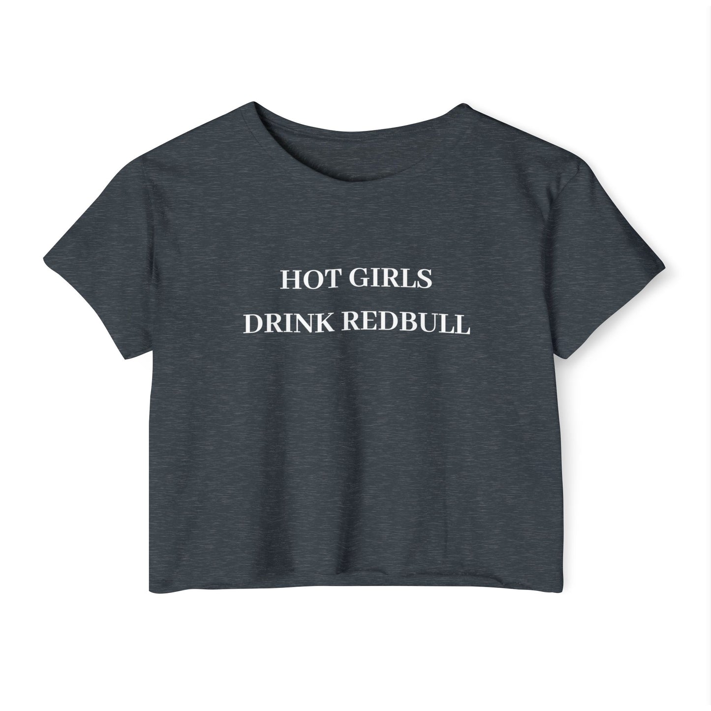 Hot Girls Drink Red Bull Crop
