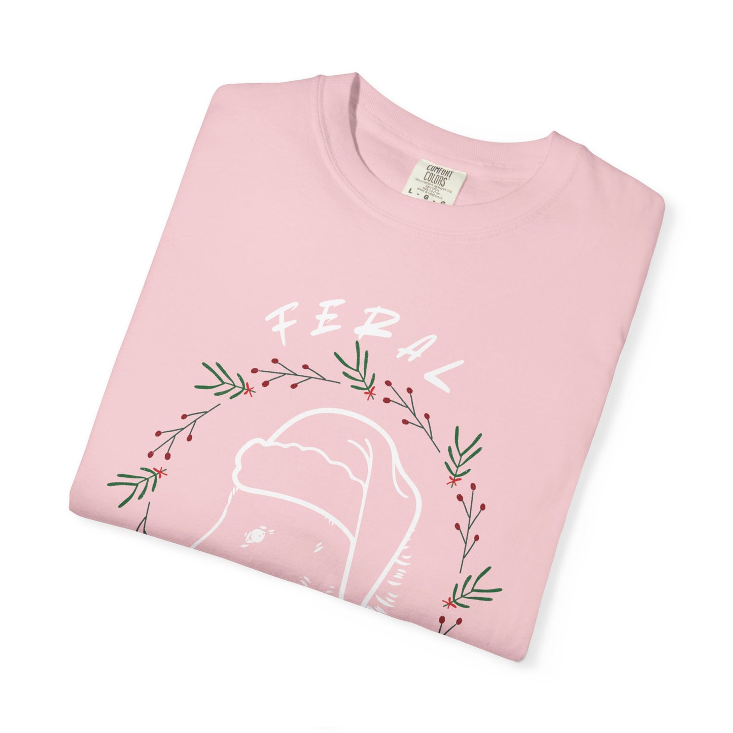 Feral but Festive Comfort Colors Tee