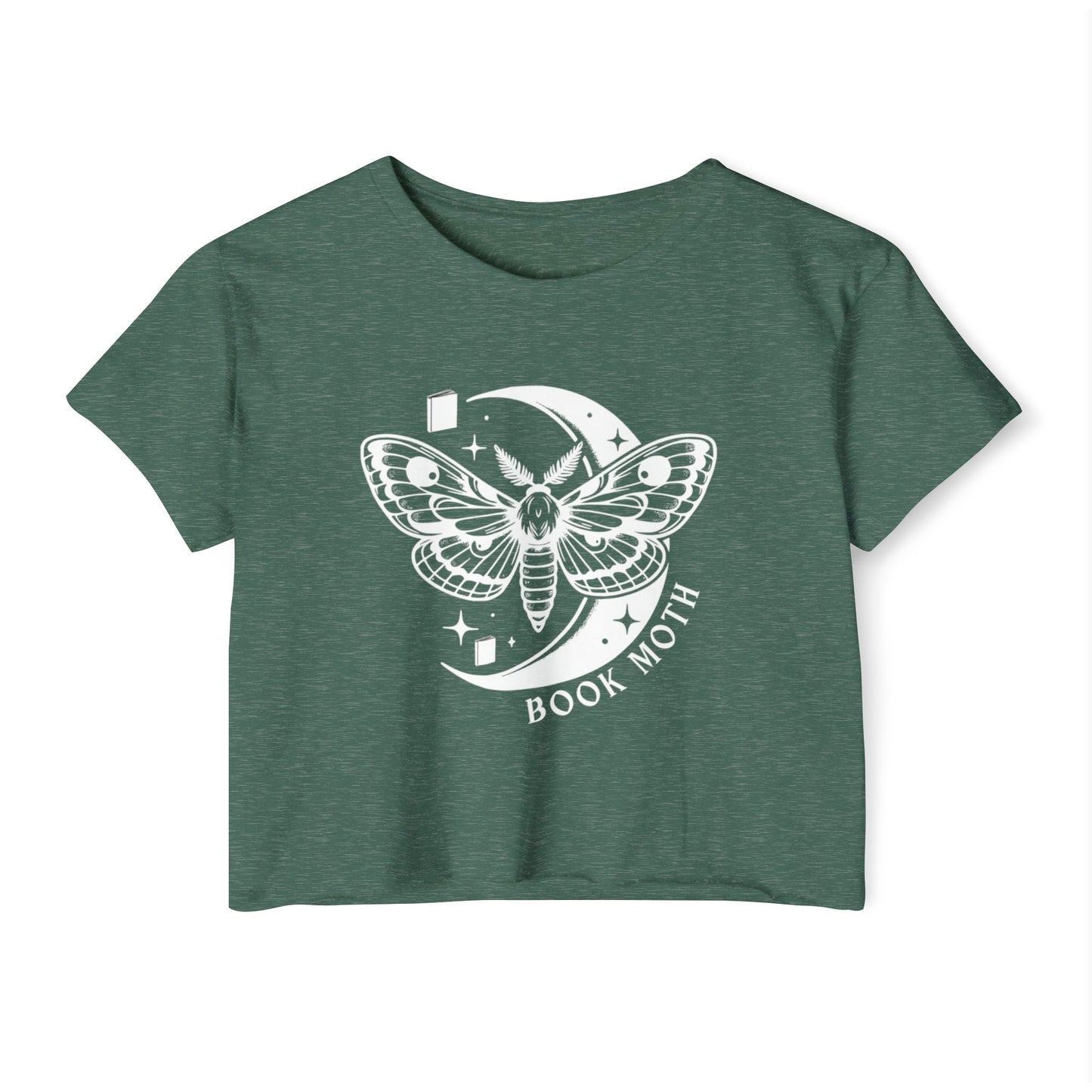 Book Moth Crop Top