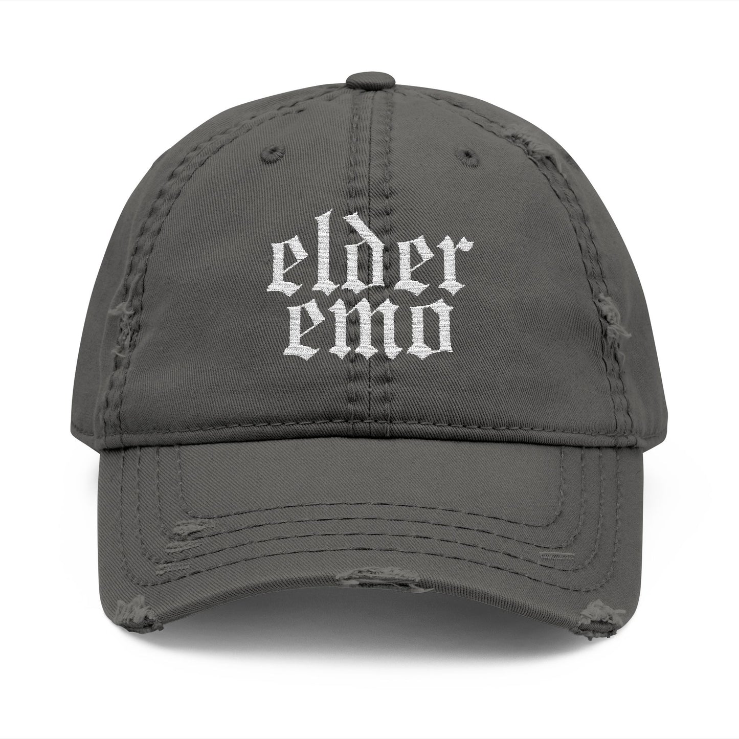Elder Emo Distressed Hat (K&I)
