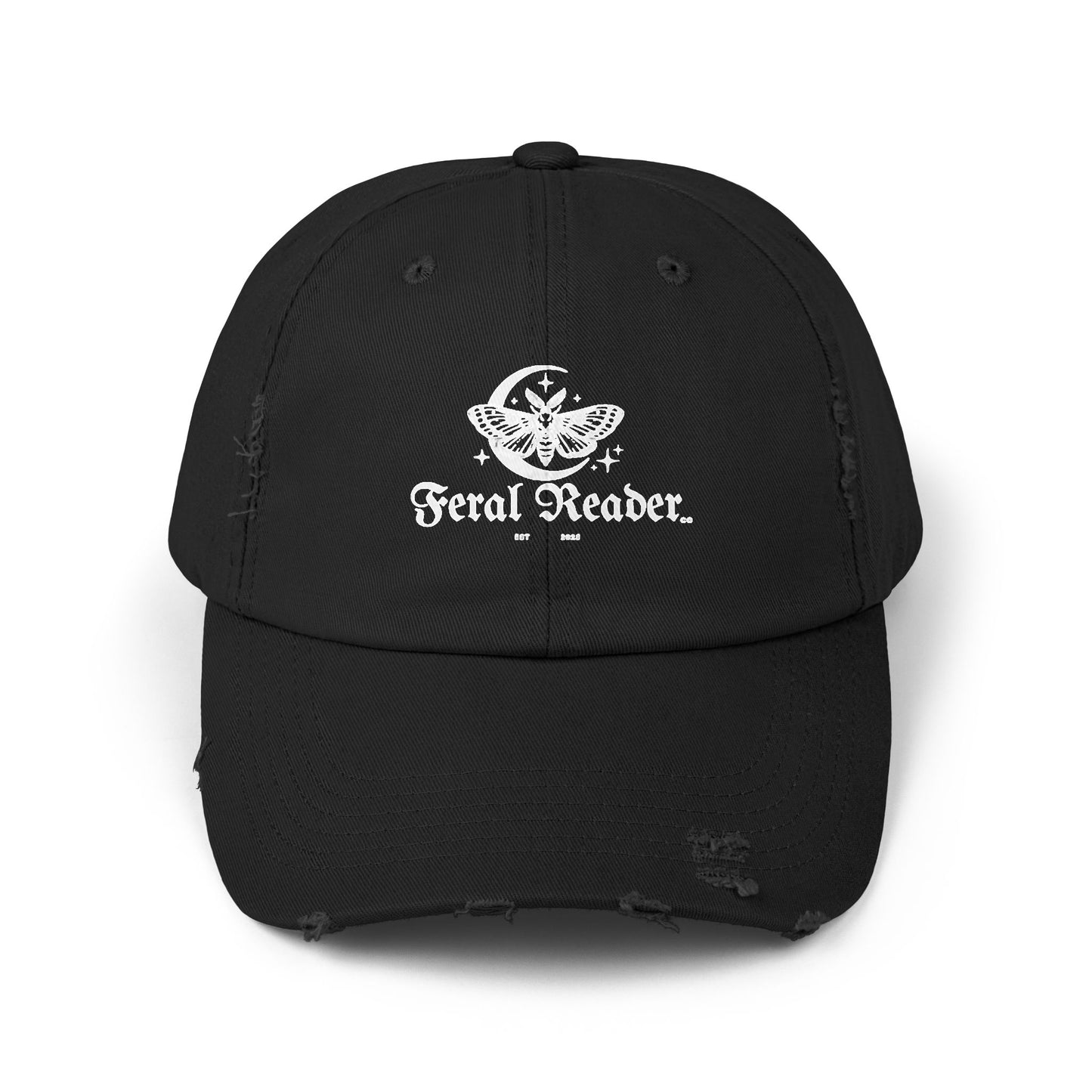 Feral Reader Distressed Hat