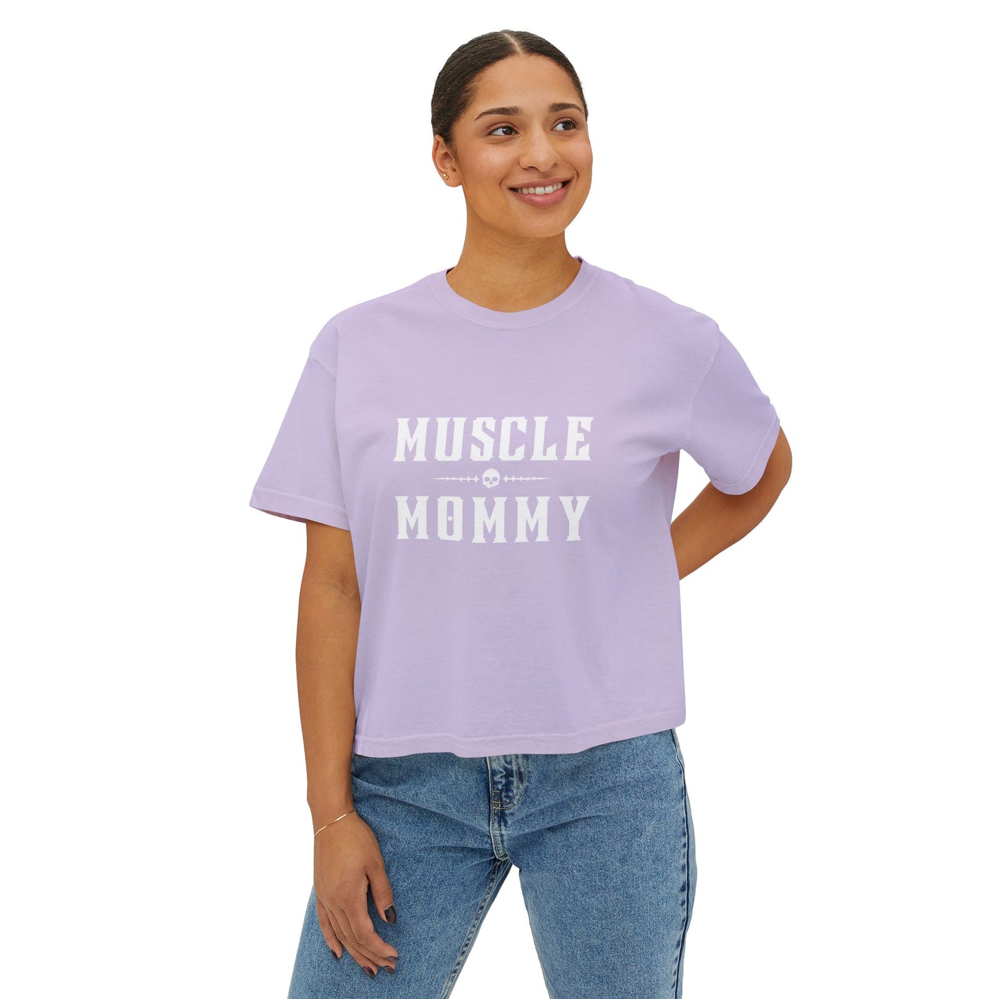 Muscle Mommy Boxy Tee