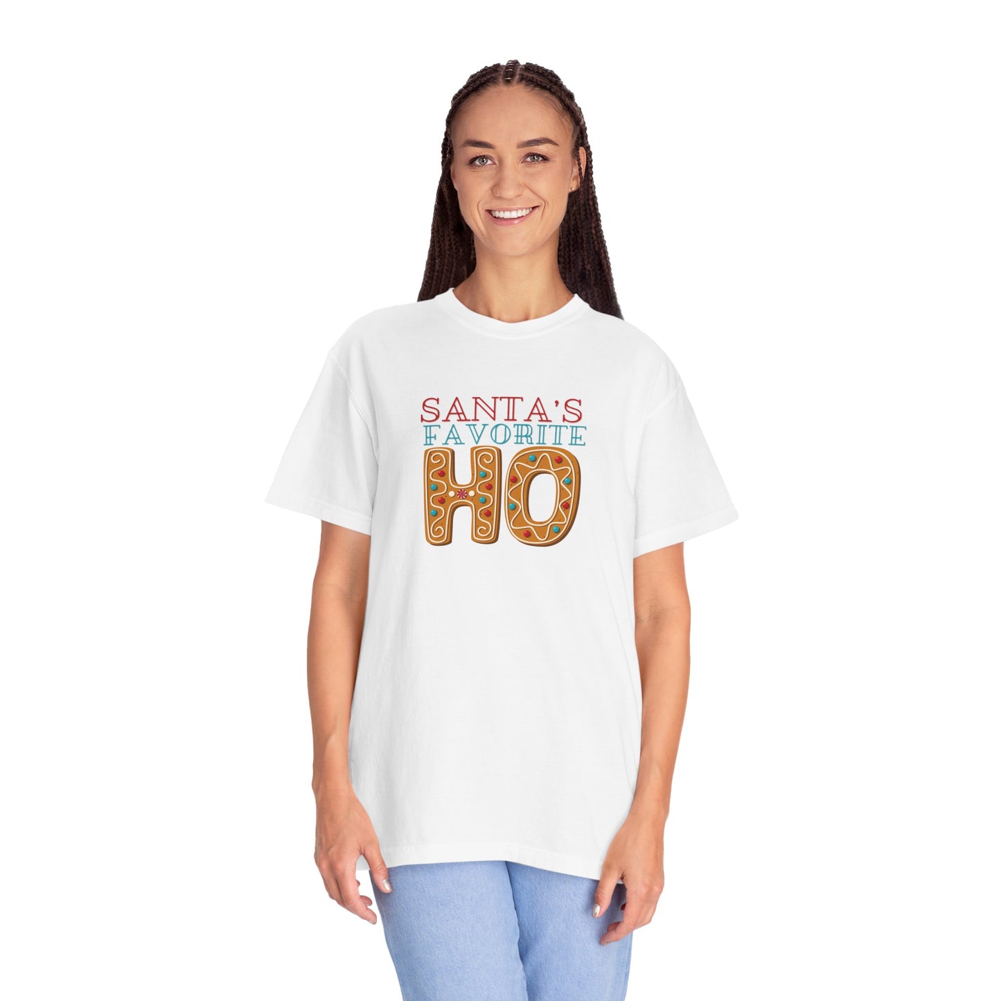 Santa's Favorite Comfort Colors Tee