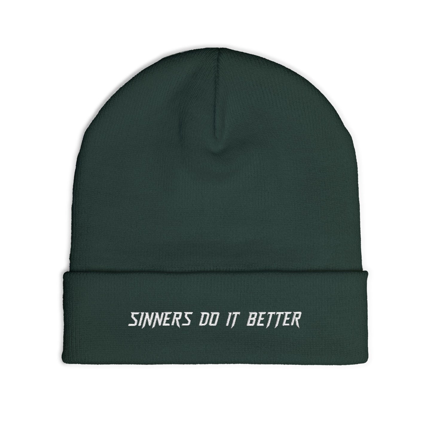 Sinners Do It Better Beanie (Embroidery)