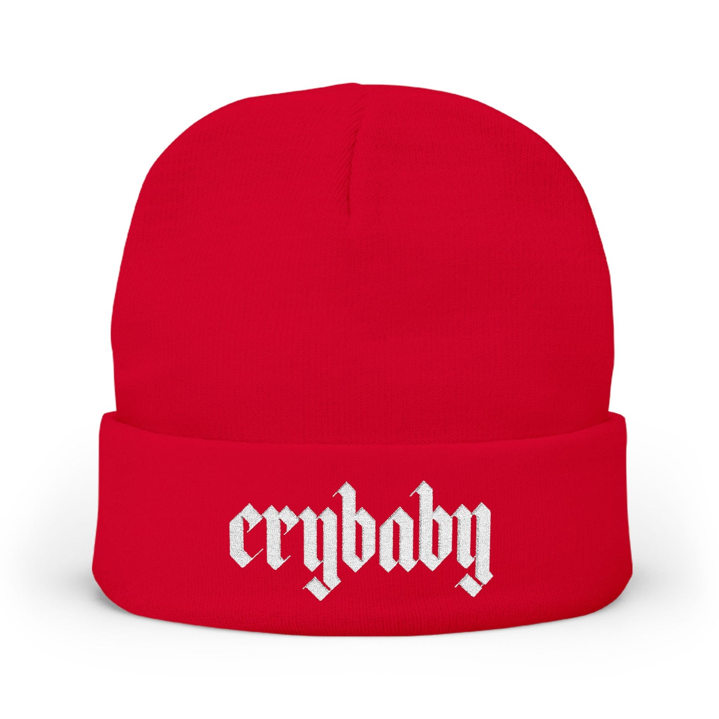 Crybaby Beanie (Embroidery)