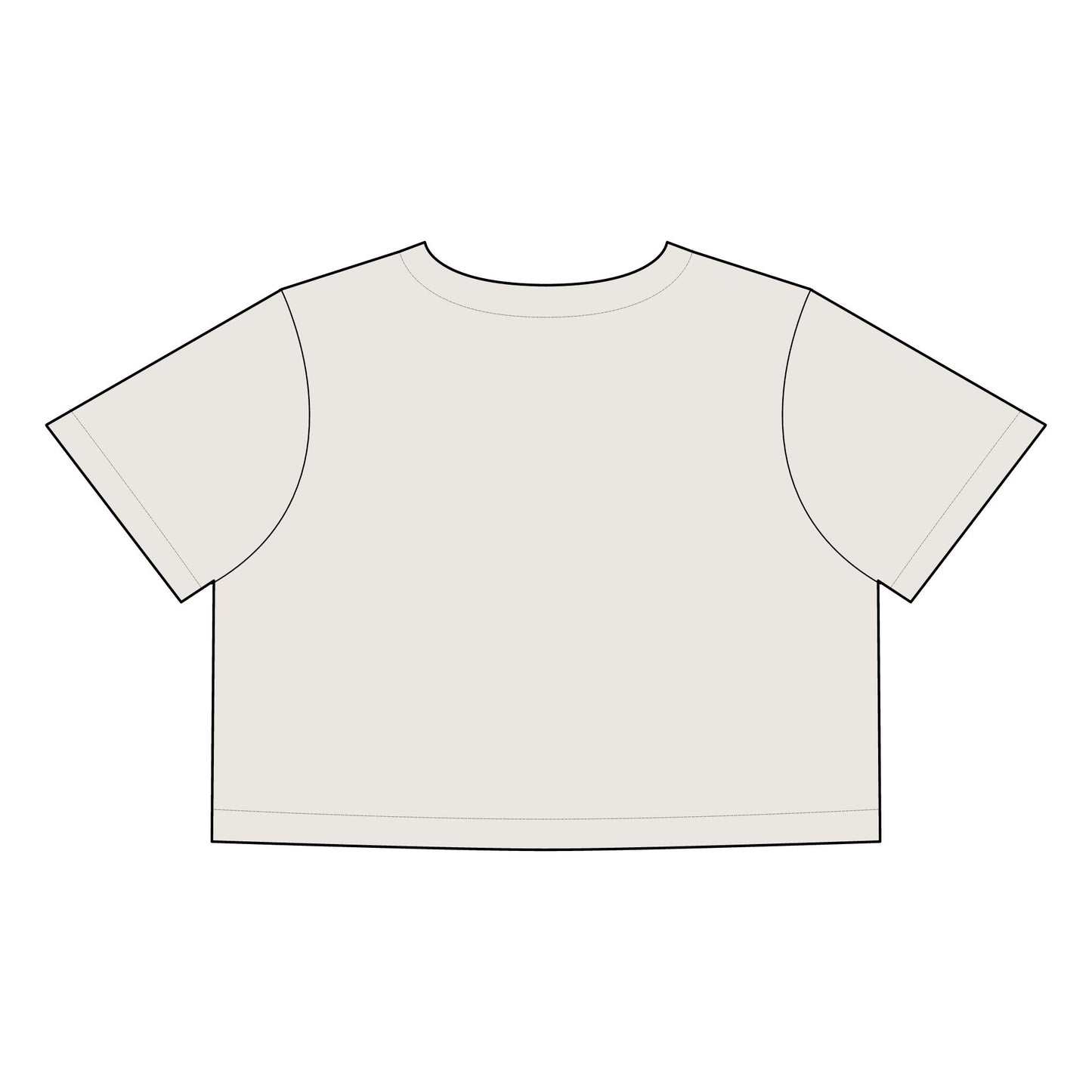 God is a Woman Heavy Faded Crop