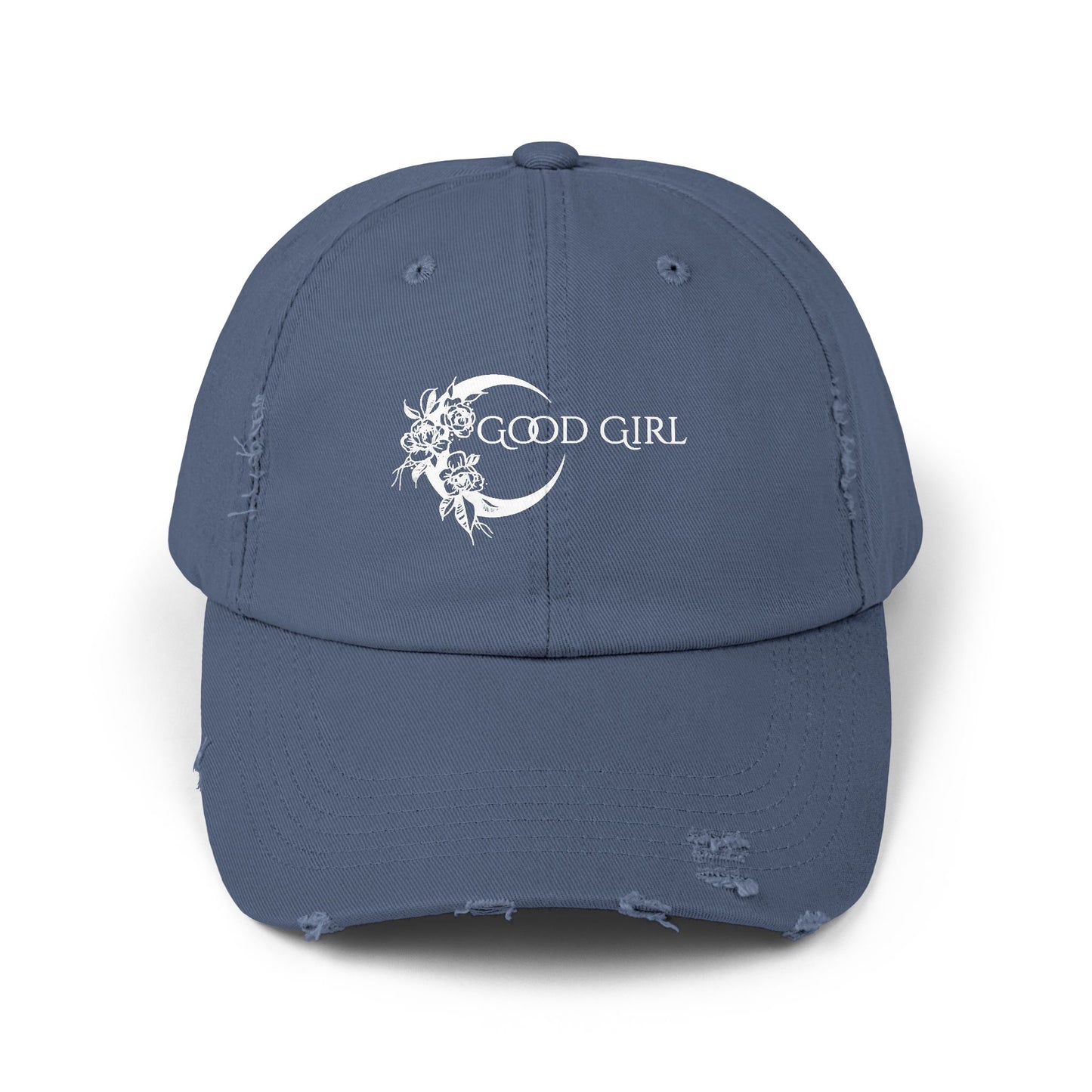 Side of the Moon Distressed Hat