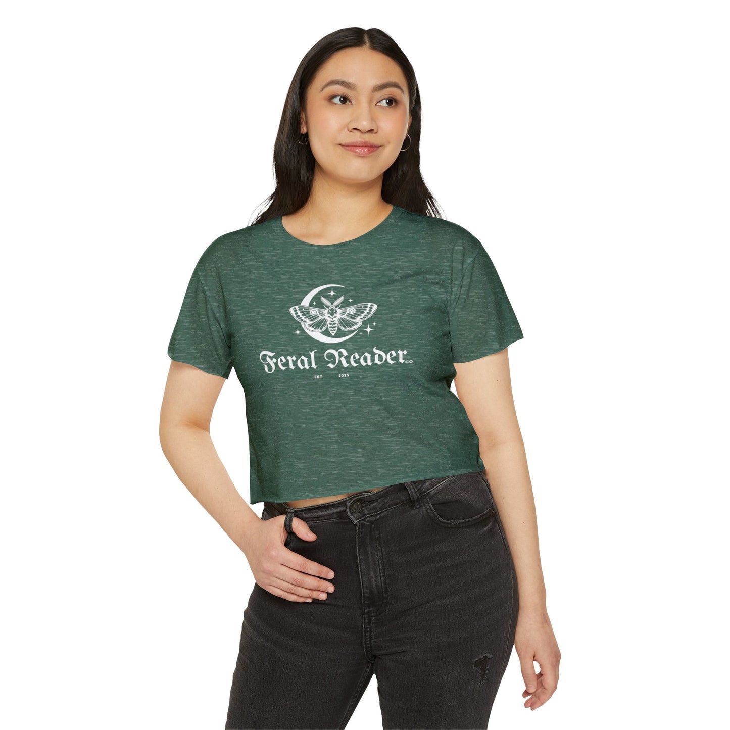 Feral Reader Crop Top