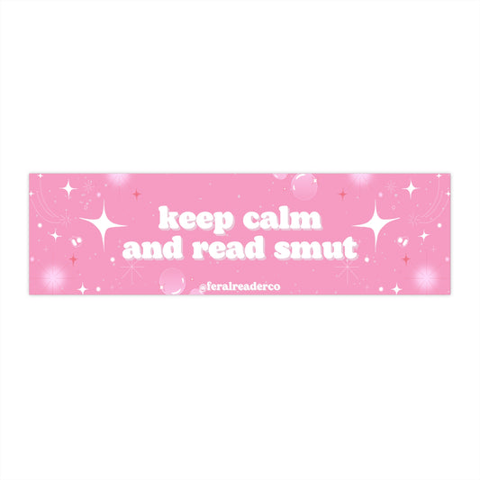 Read Smut Bumper Sticker