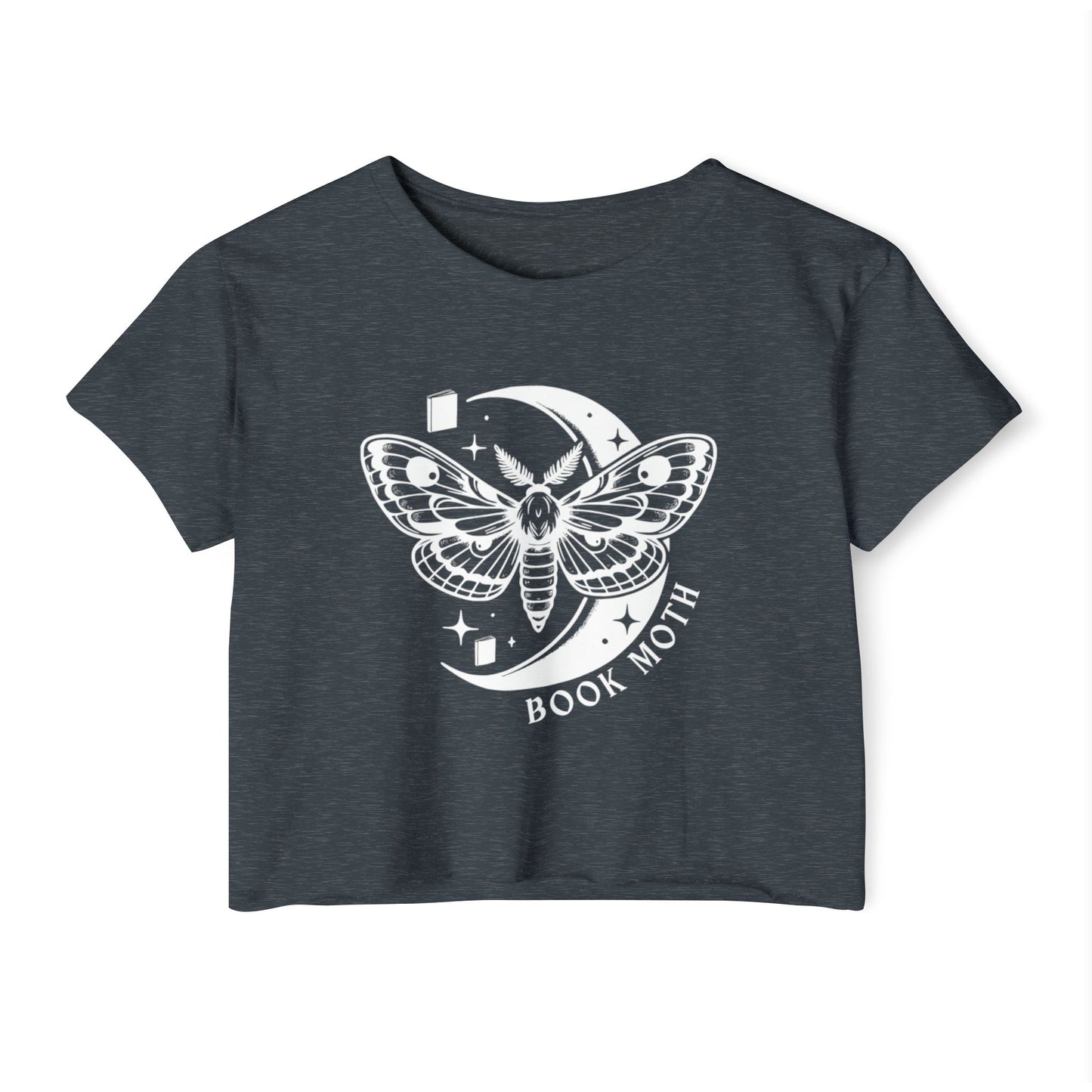 Book Moth Crop Top