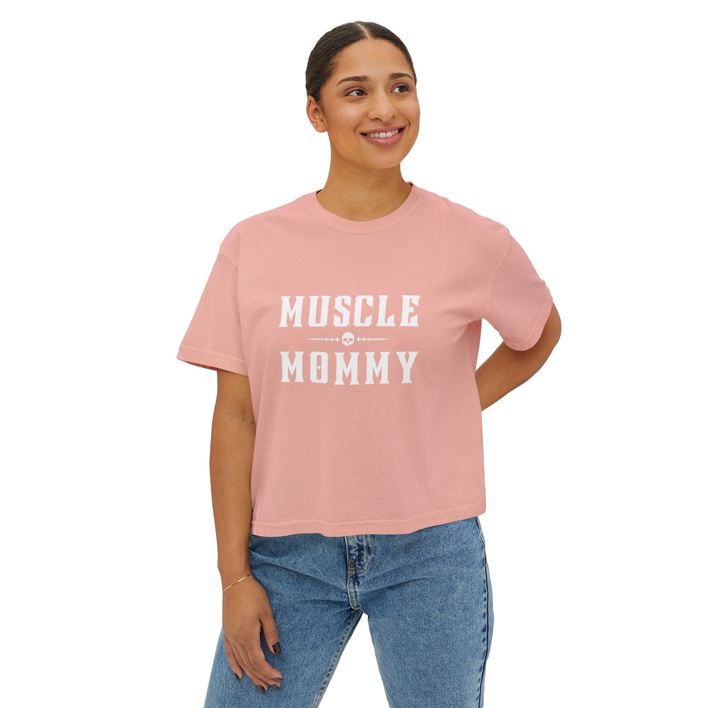 Muscle Mommy Boxy Tee