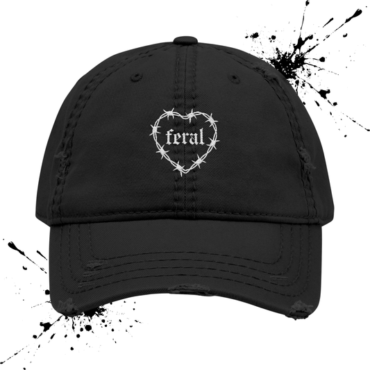 Feral Distressed Hat (Embroidered)