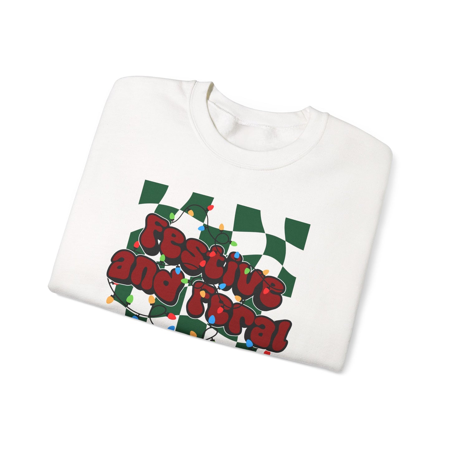Festive and Feral Crewneck