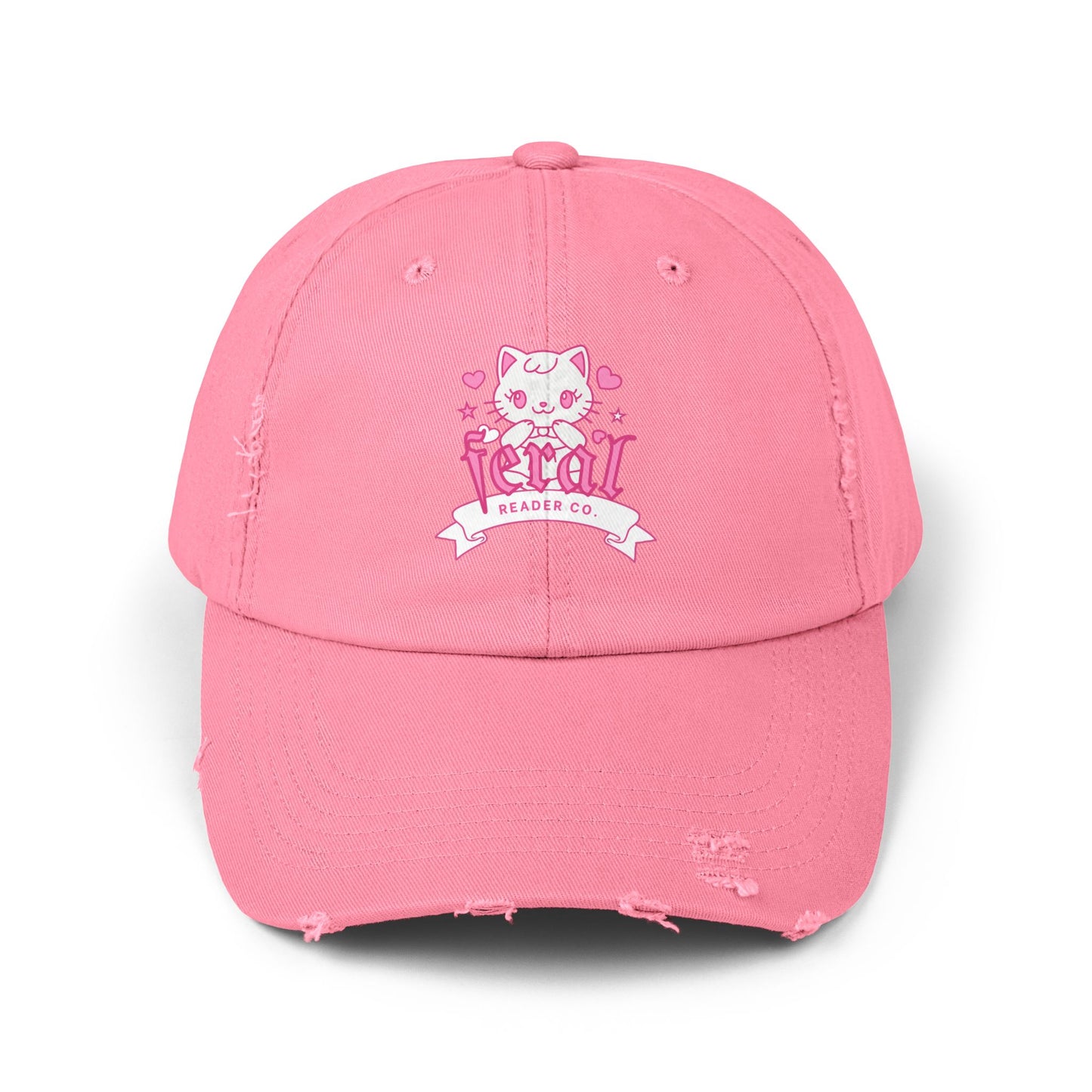Kitty Distressed Hat