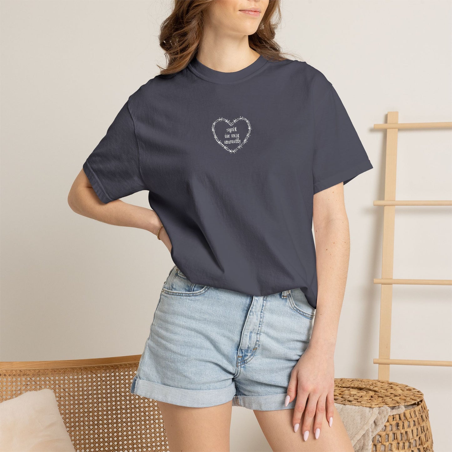 Spit In My Mouth Tee (Embroidered)