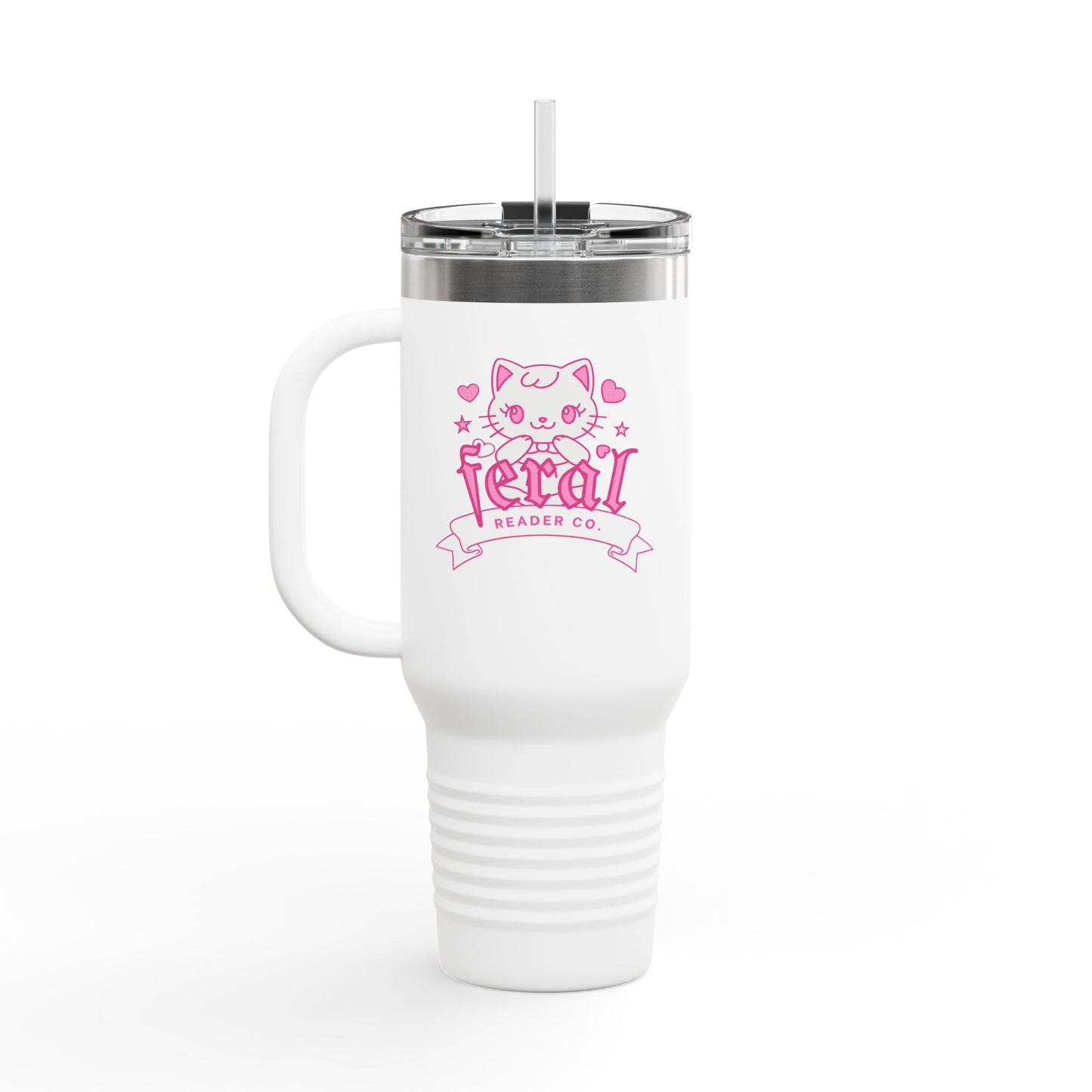 Feral Kitty Insulated Mug, 40oz