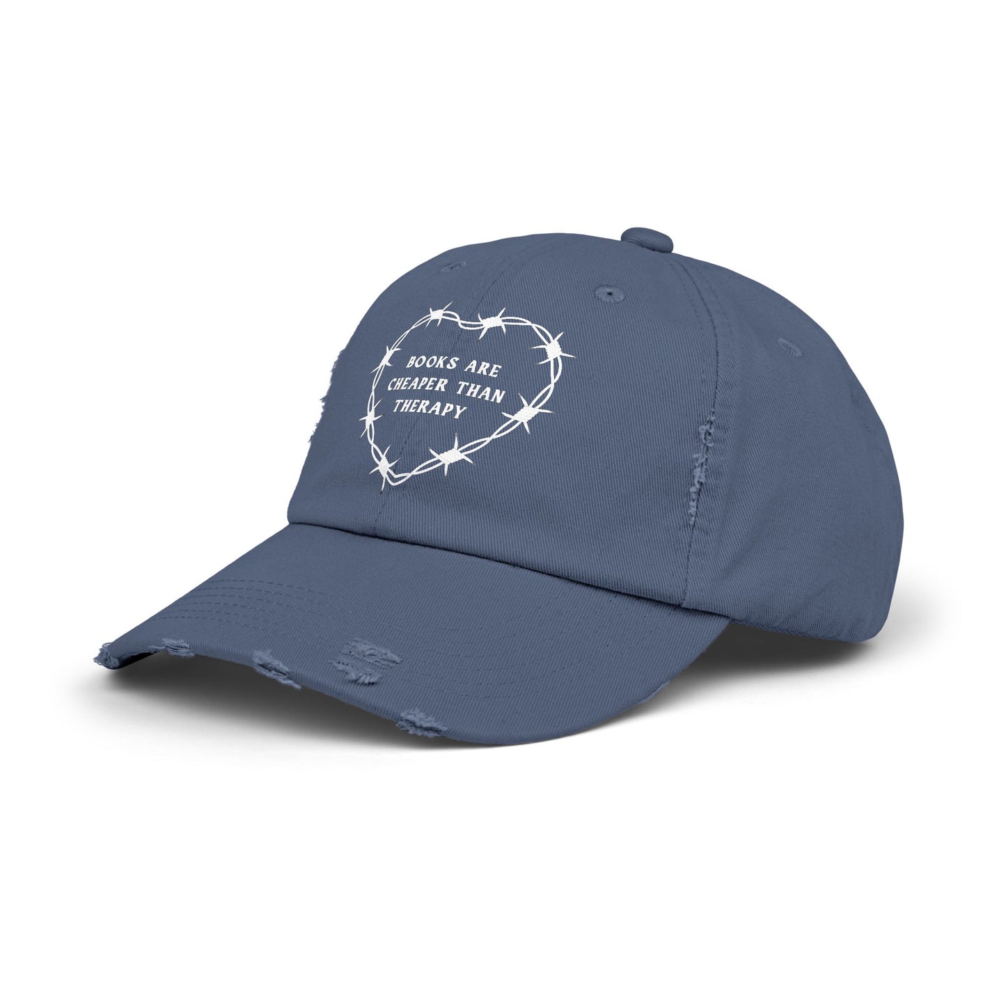 Cheaper than Therapy Distressed Hat