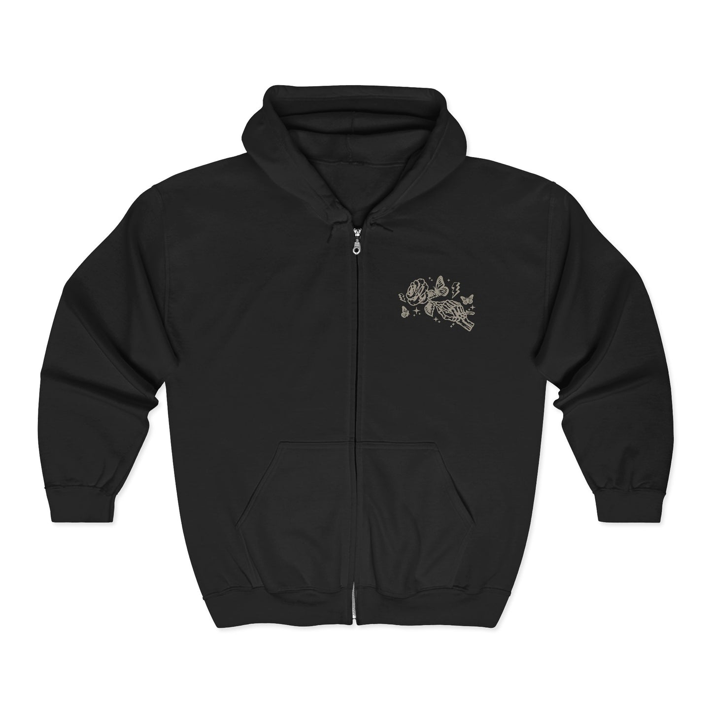 Tattoos are Permanent Full Zip Hoodie (REPS ONLY)