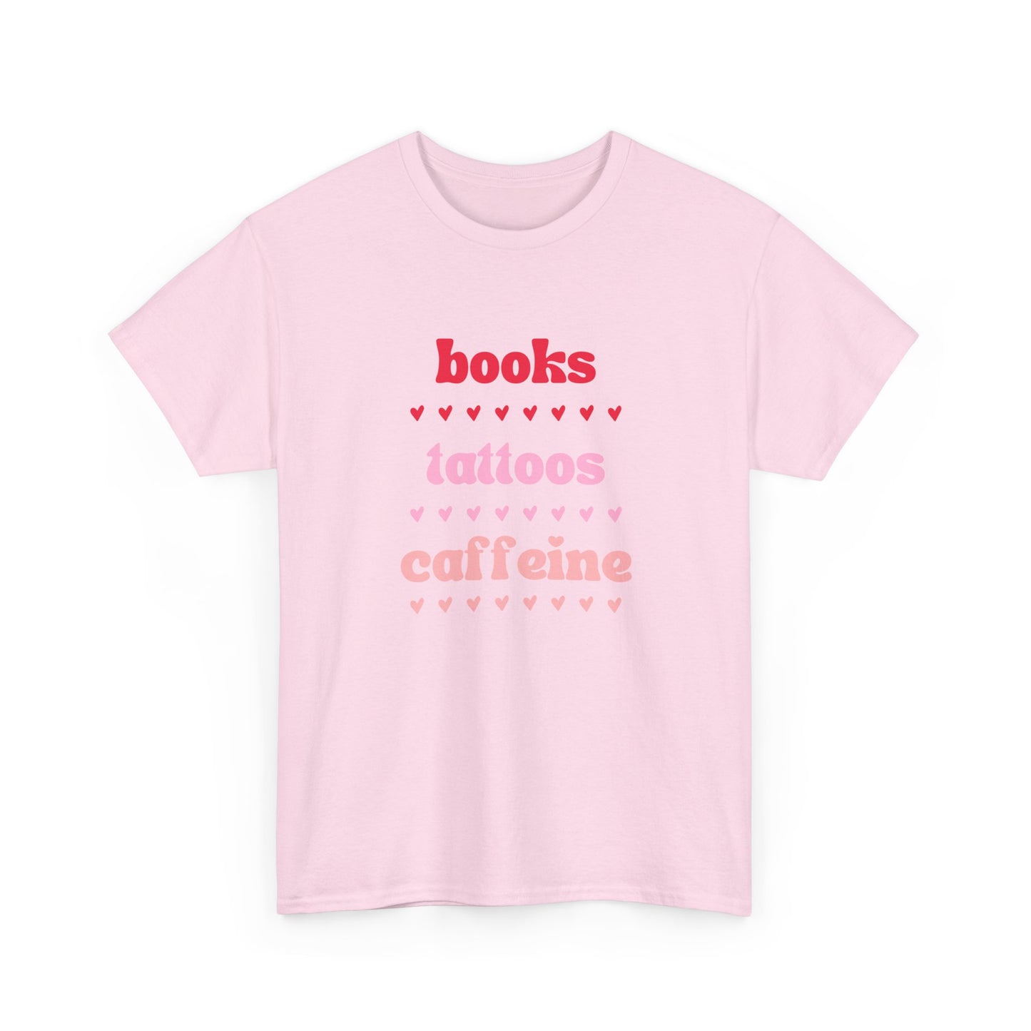 Books, Tattoos, Caffeine Tee