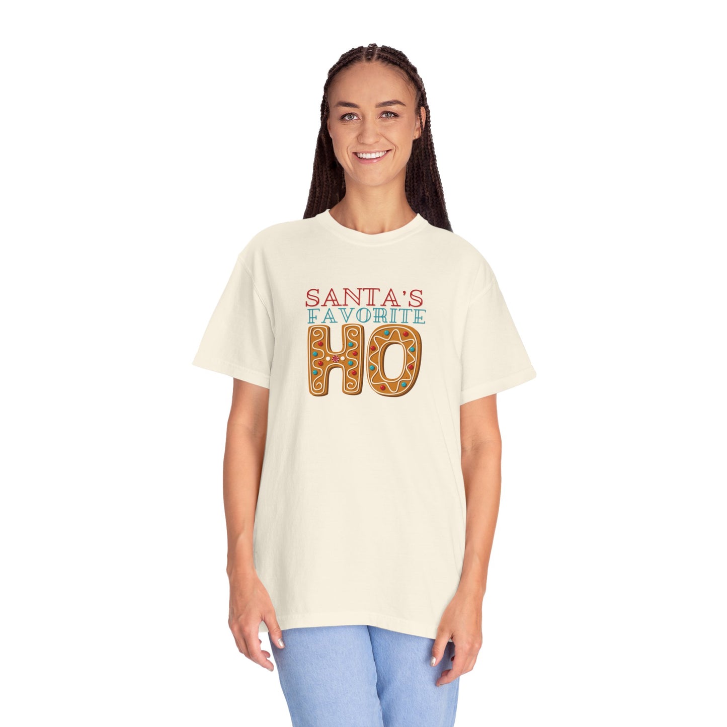 Santa's Favorite Comfort Colors Tee