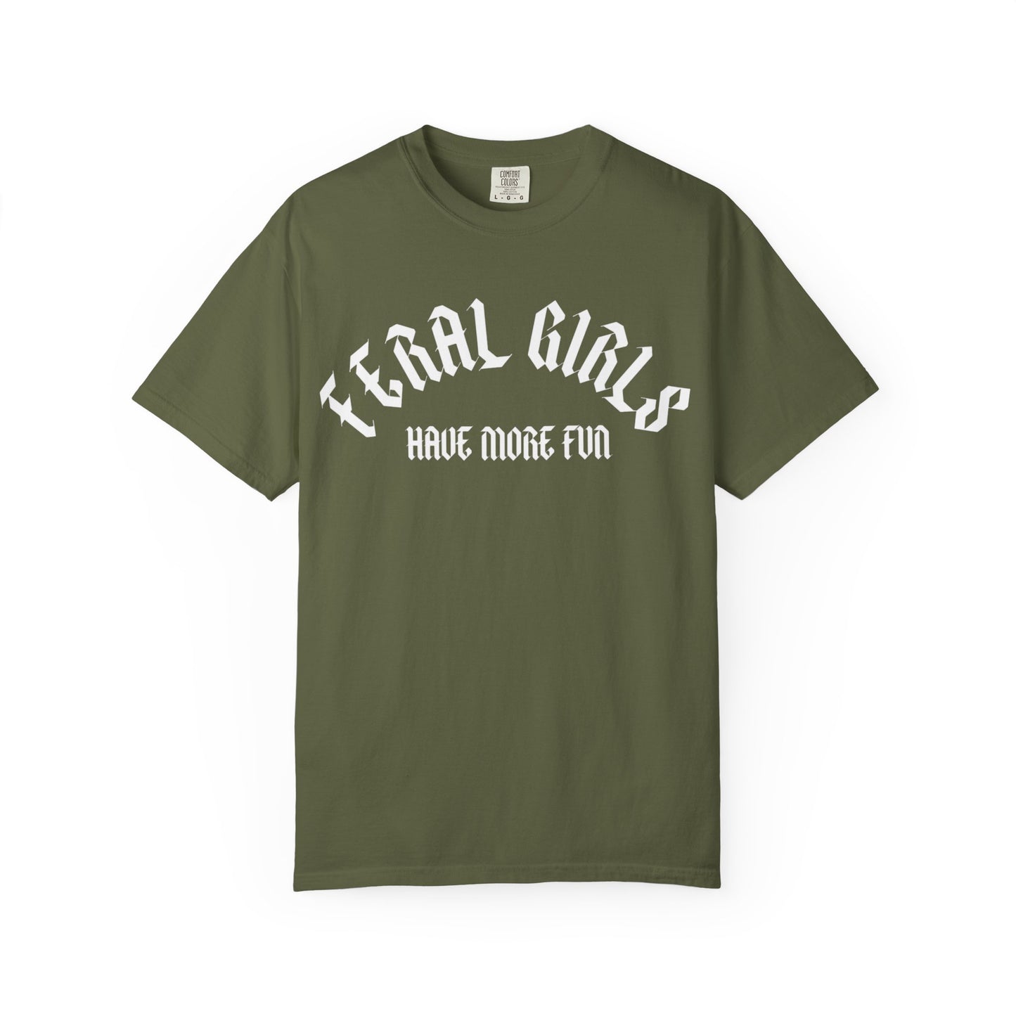 Feral Girls Comfort Colors Tee