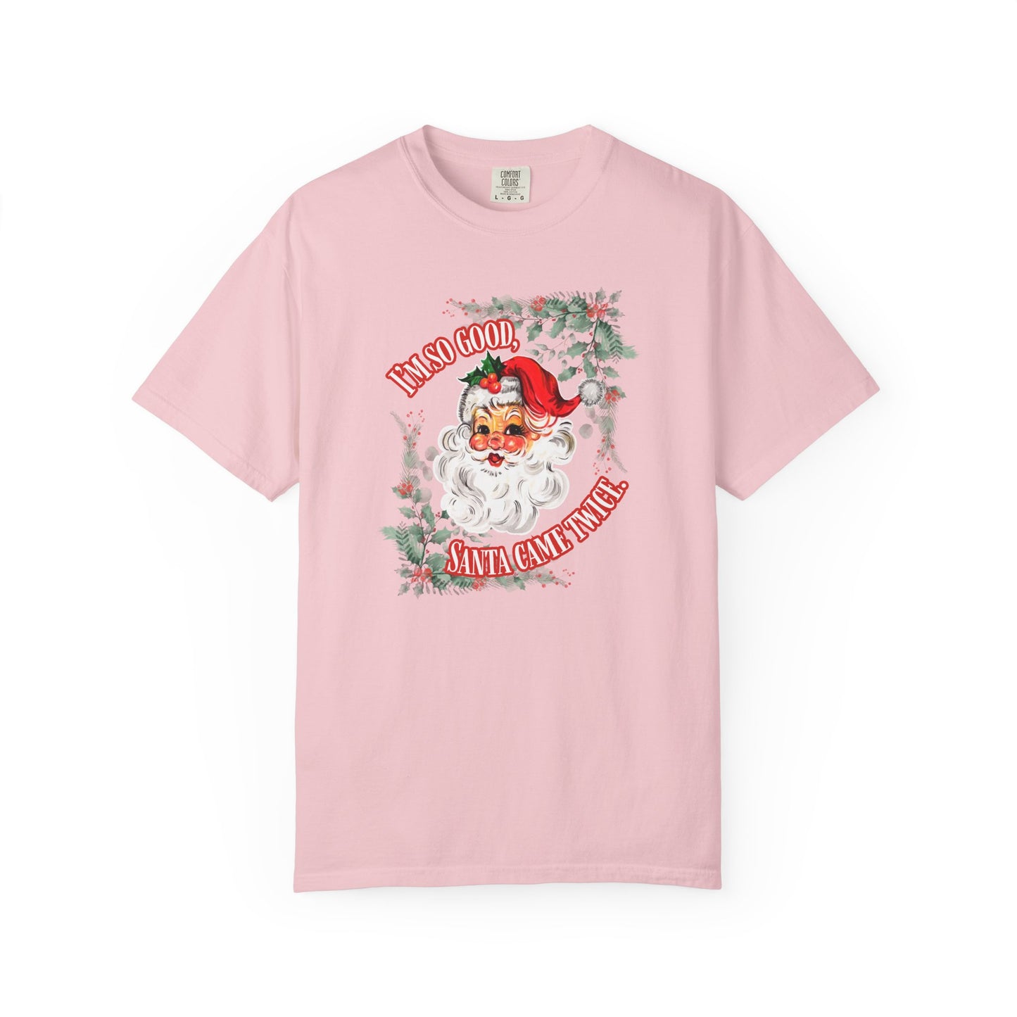 Santa's Coming Comfort Colors Tee