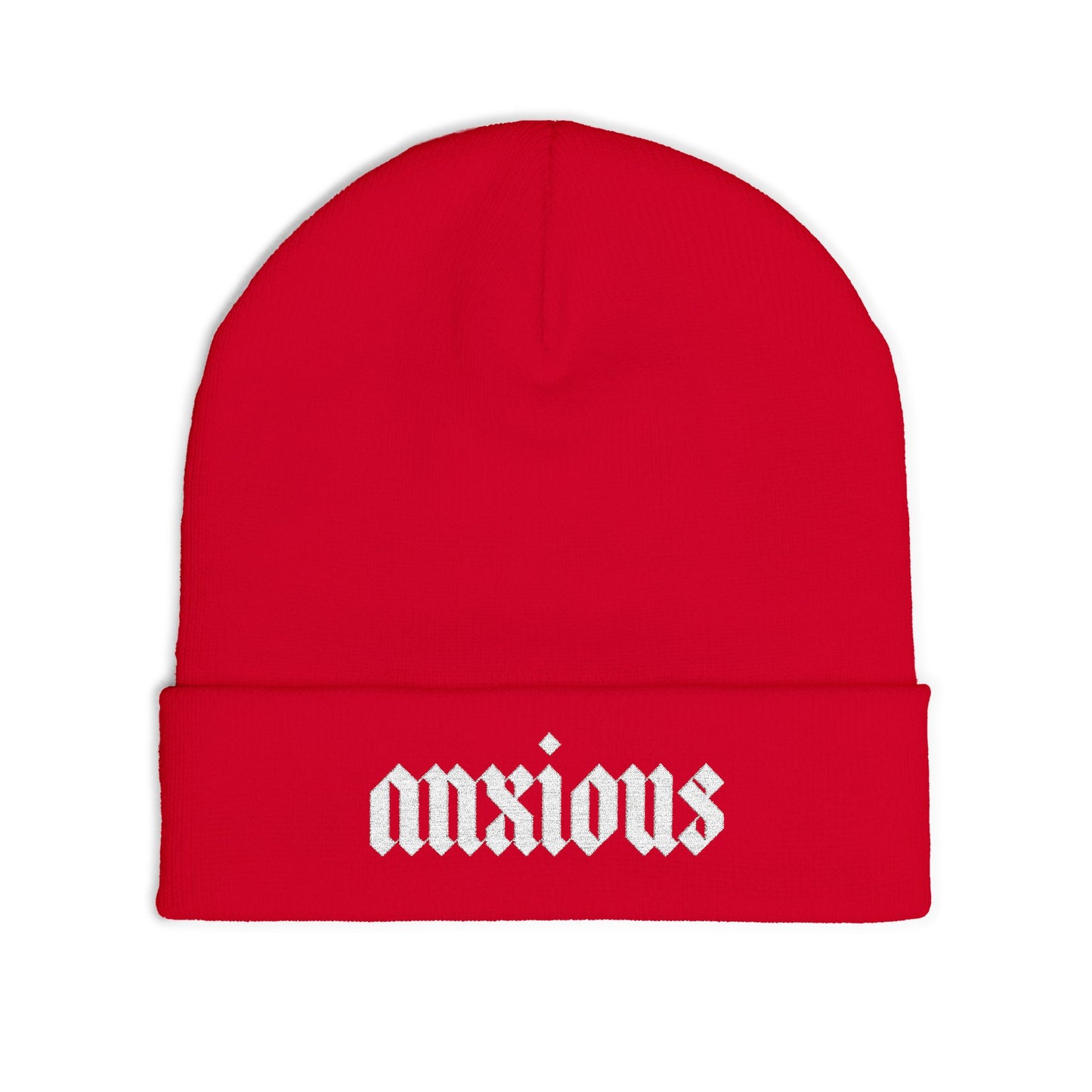 Anxious Beanie (Embroidery)
