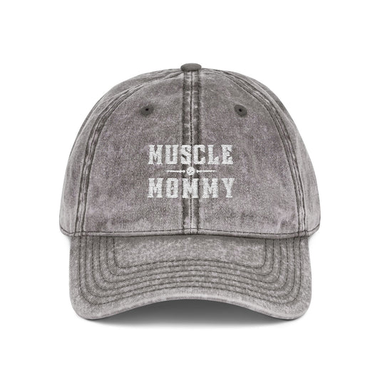 Muscle Mommy Vintage Hat (Embroidery)