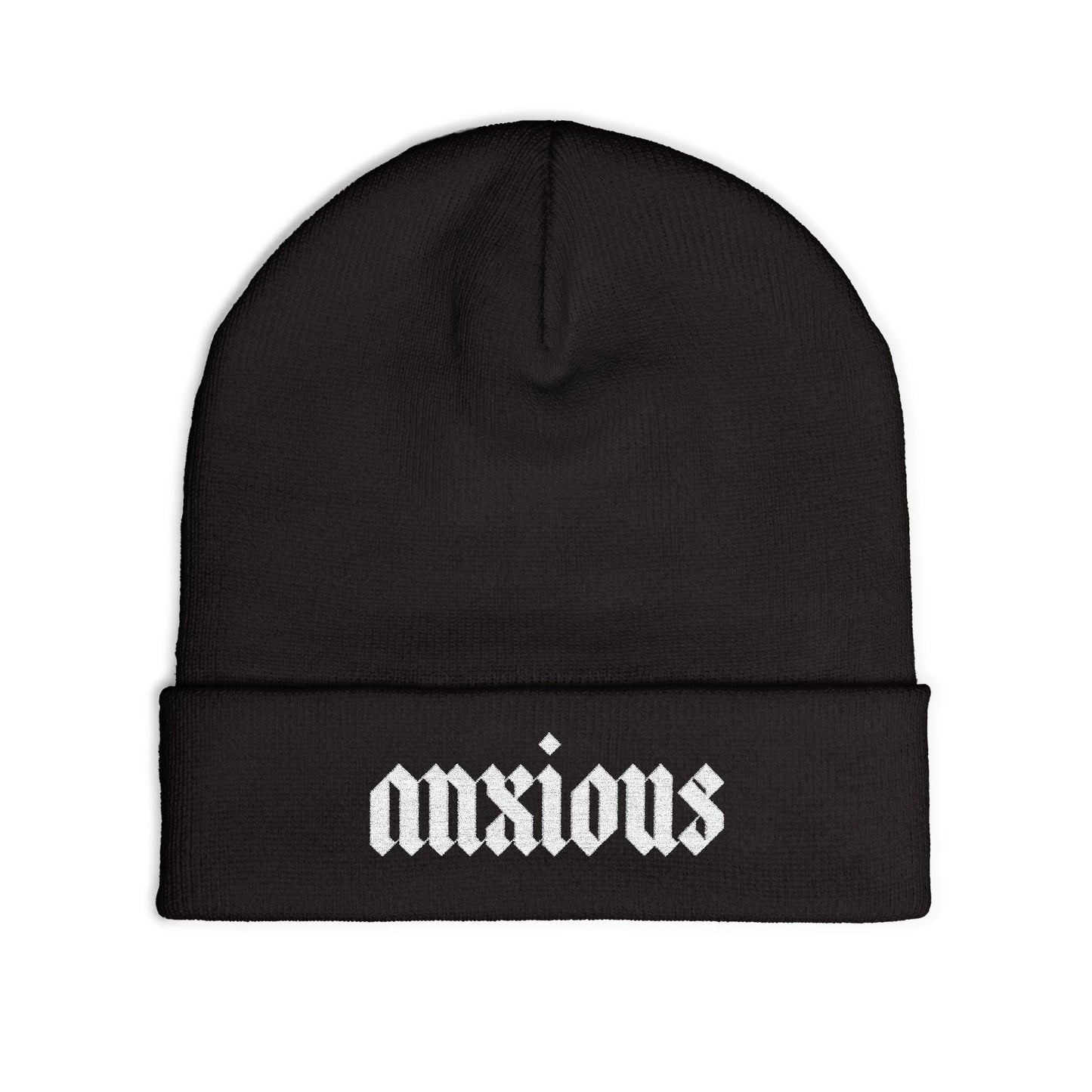 Anxious Beanie (Embroidery)