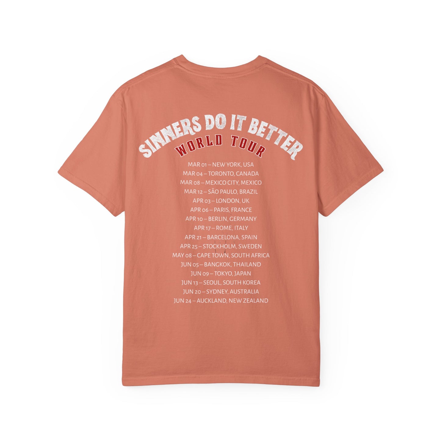 Sinners Do It Better Tour Comfort Colors Tee