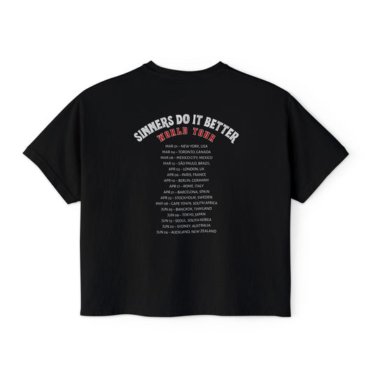 Sinners Do It Better Tour Boxy Tee