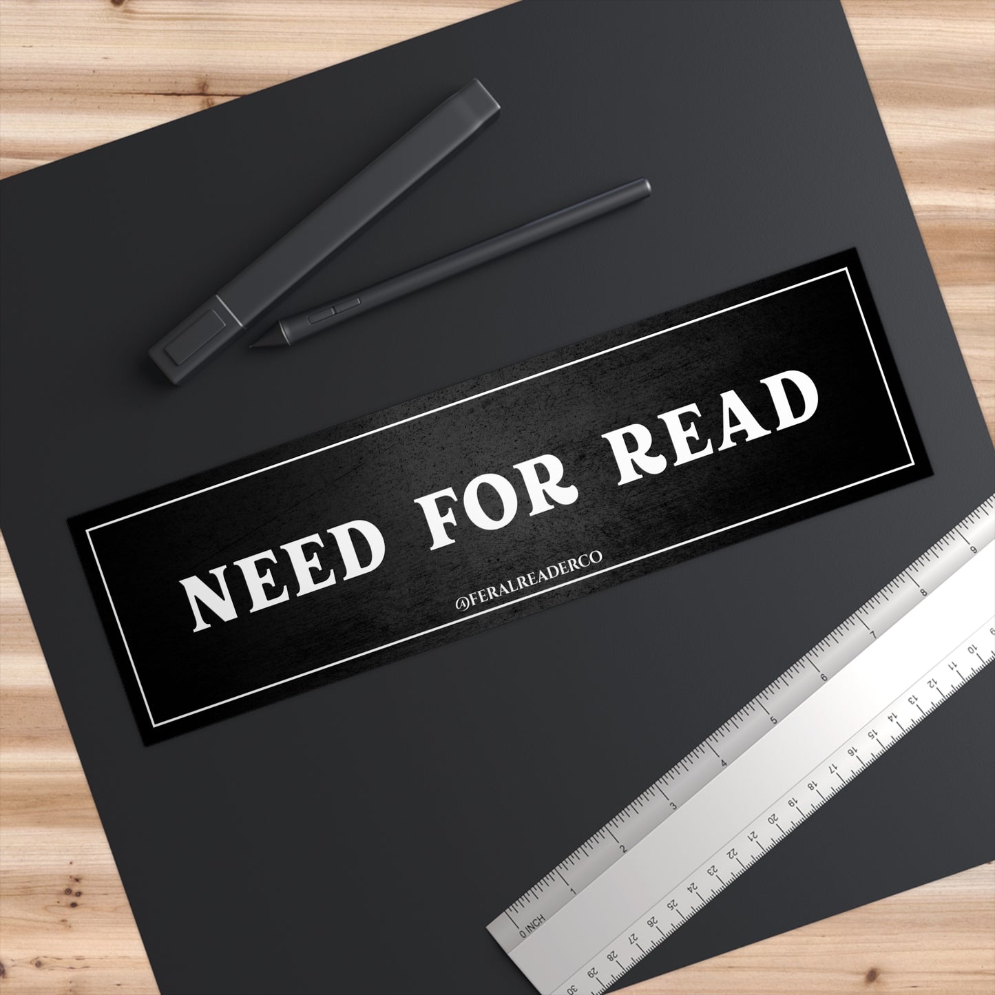 Need for Read Bumper Sticker