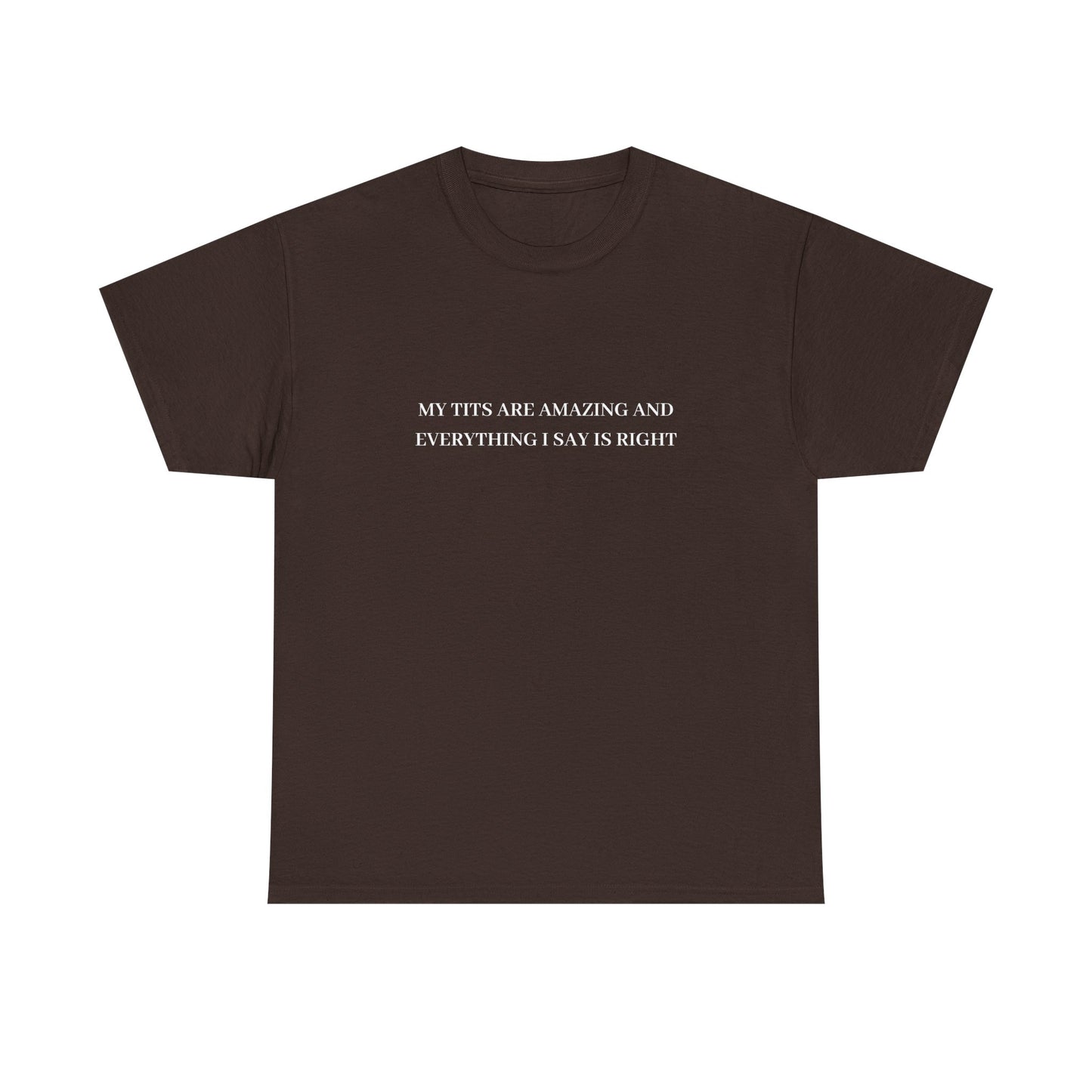 My Tits Are Amazing Tee (K&I)