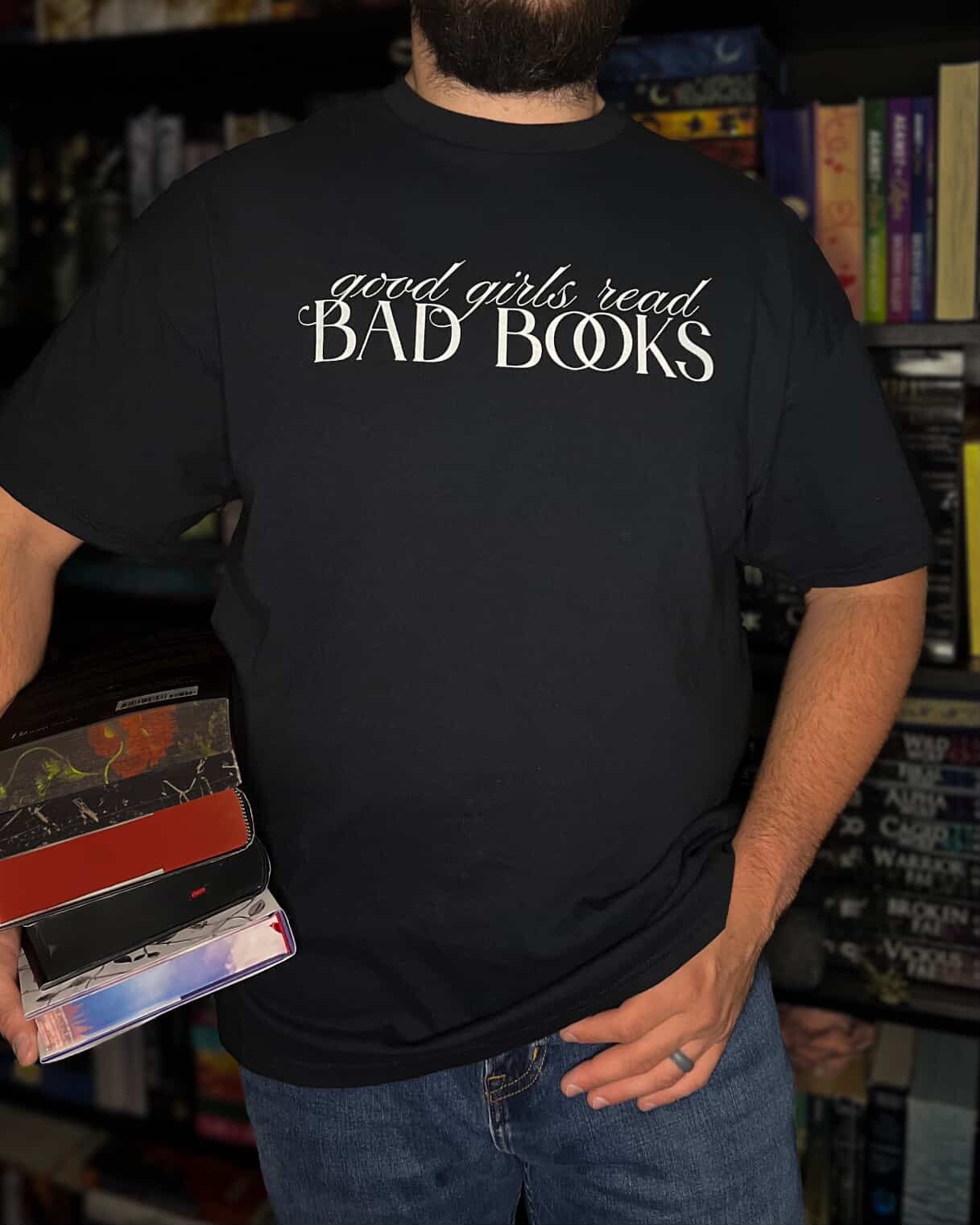 Good Girl Bad Books Tee