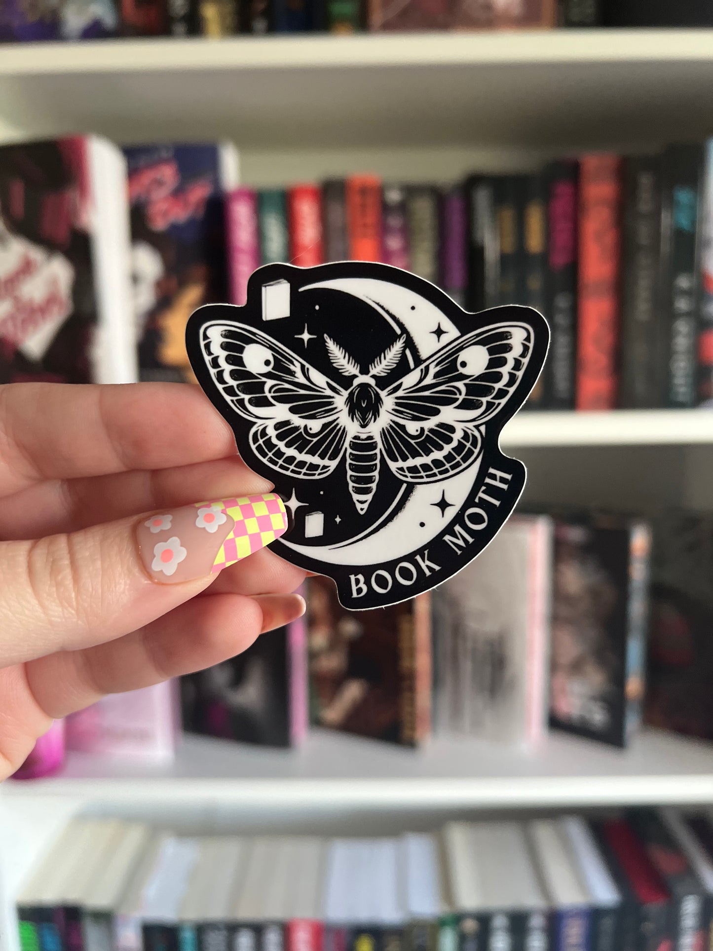 Book Moth Sticker